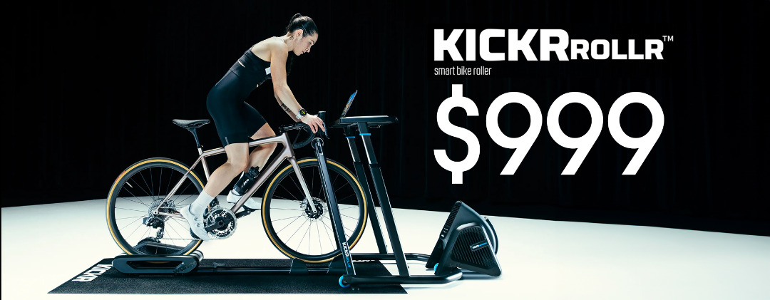 Smart top bike roller