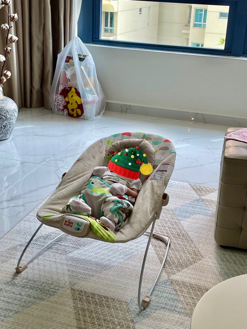 Bright starts happy safari bouncer hot sale
