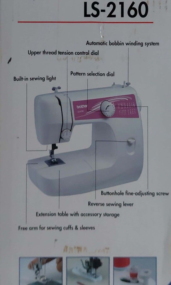 Brother LS2160 Sewing Machine, TV & Home Appliances, Other Home