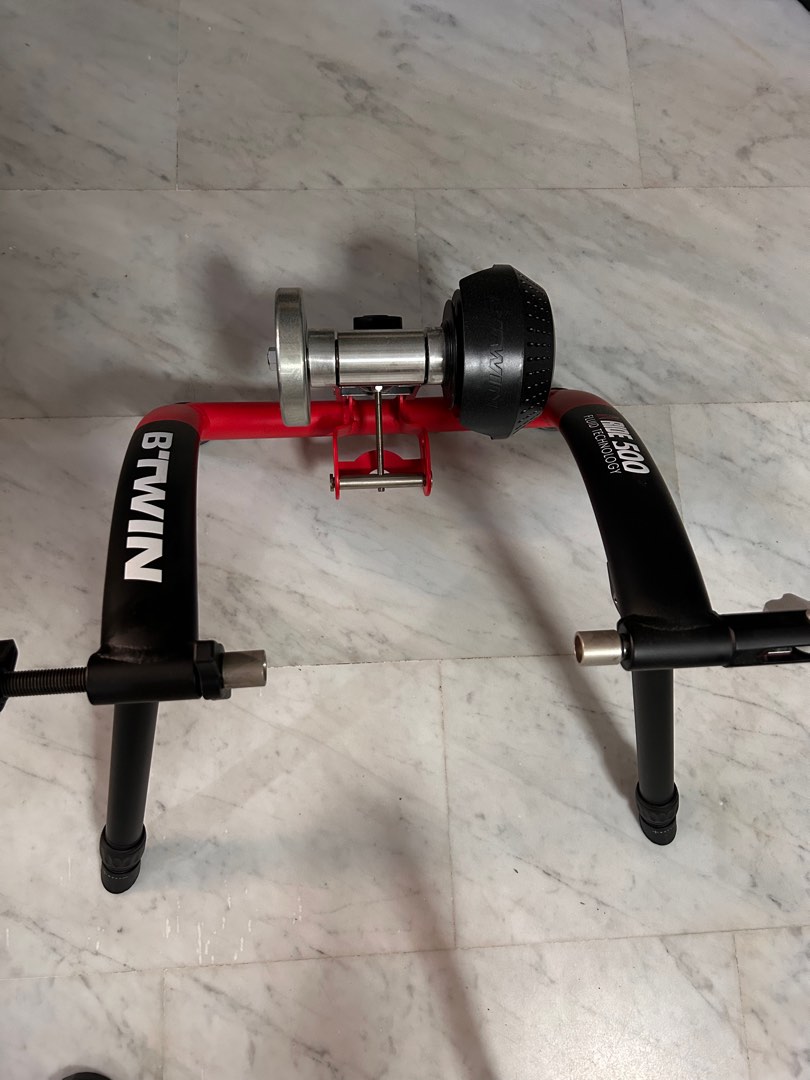 Btwin bike trainer clearance