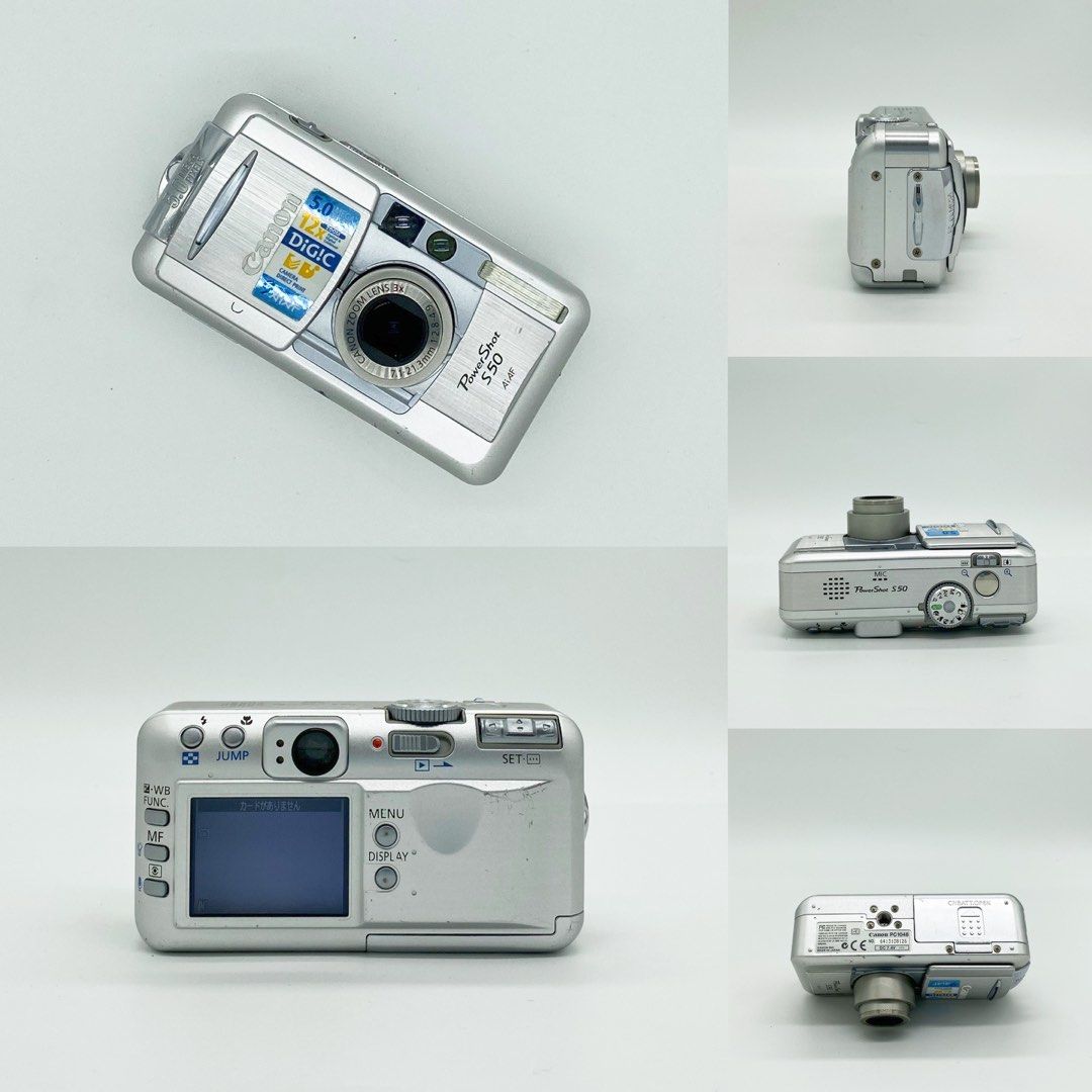 Canon Powershot S50 佳能復古ccd相機y2k vintage 禮物, 興趣及遊戲