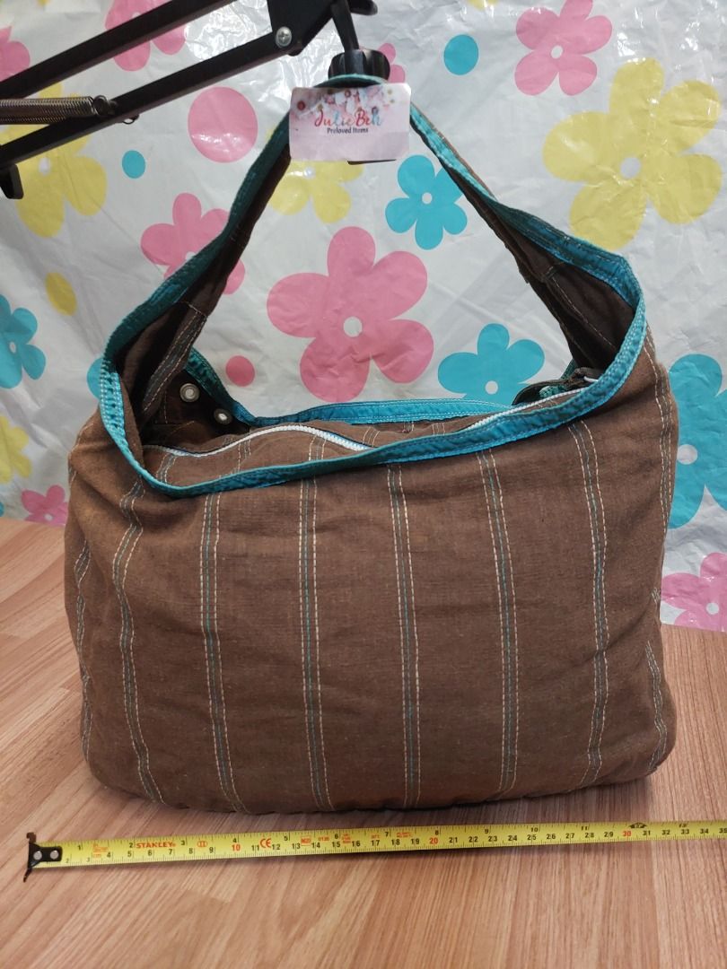 Canvas hobo shoulder bag deals