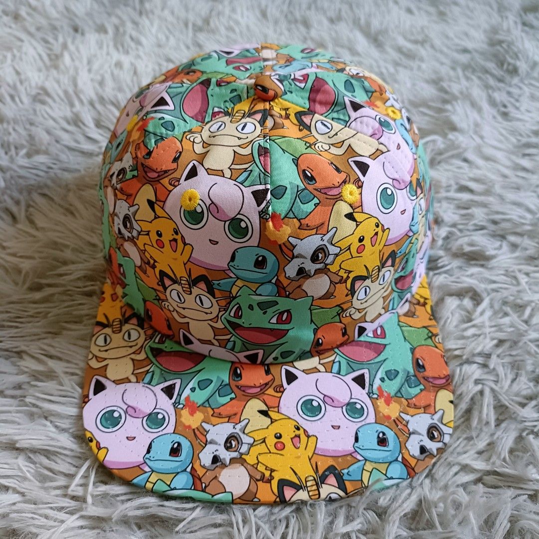 Cartoon Character Caps (POKEMON, NARUTO, IRON MAN), Men's Fashion ...