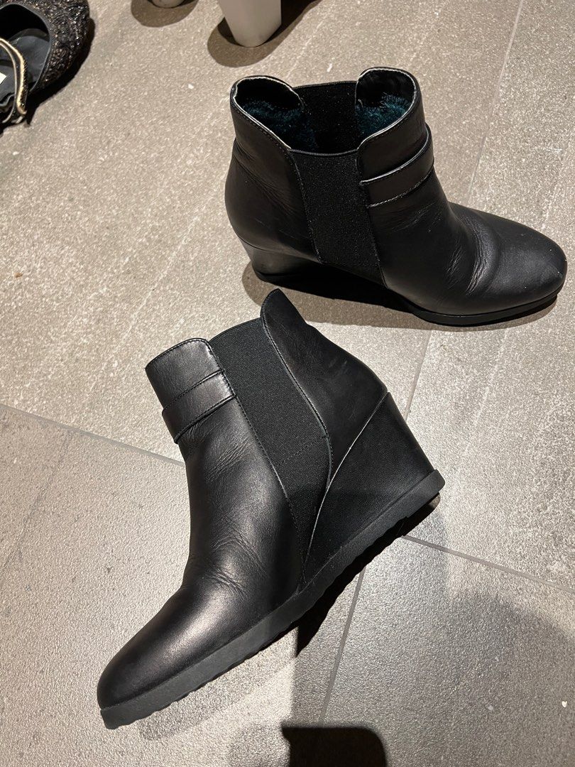 Carvela black wedge sandals cheap