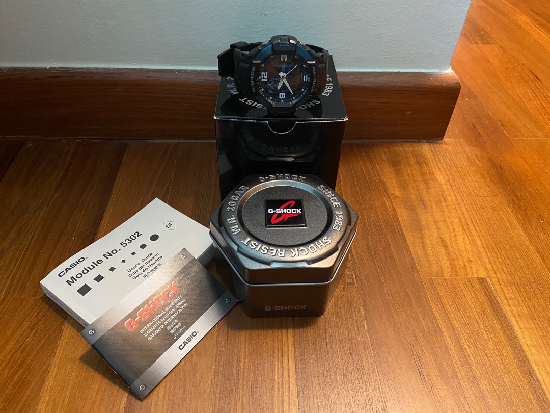 Casio G Shock GSHOCK GA1000 5302 Blue Men s Fashion Watches
