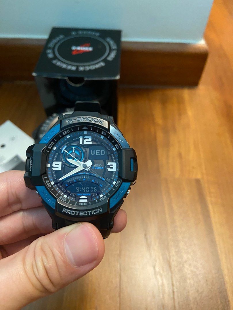 Casio G Shock GSHOCK GA1000 5302 Blue Men s Fashion Watches