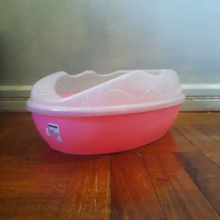 Cat Litter Box Pink with Scoop