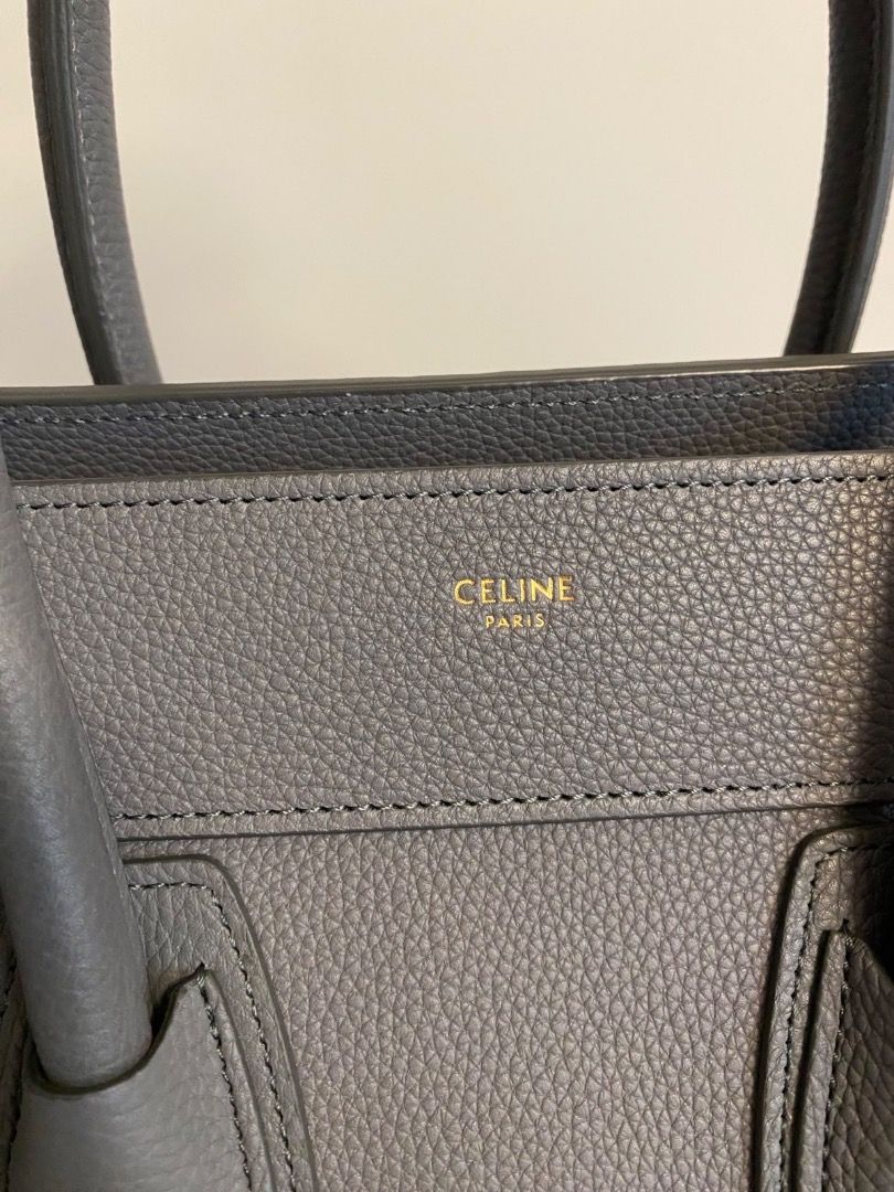 celine LUGGAGE MICRO LUGGAGE HANDBAG IN