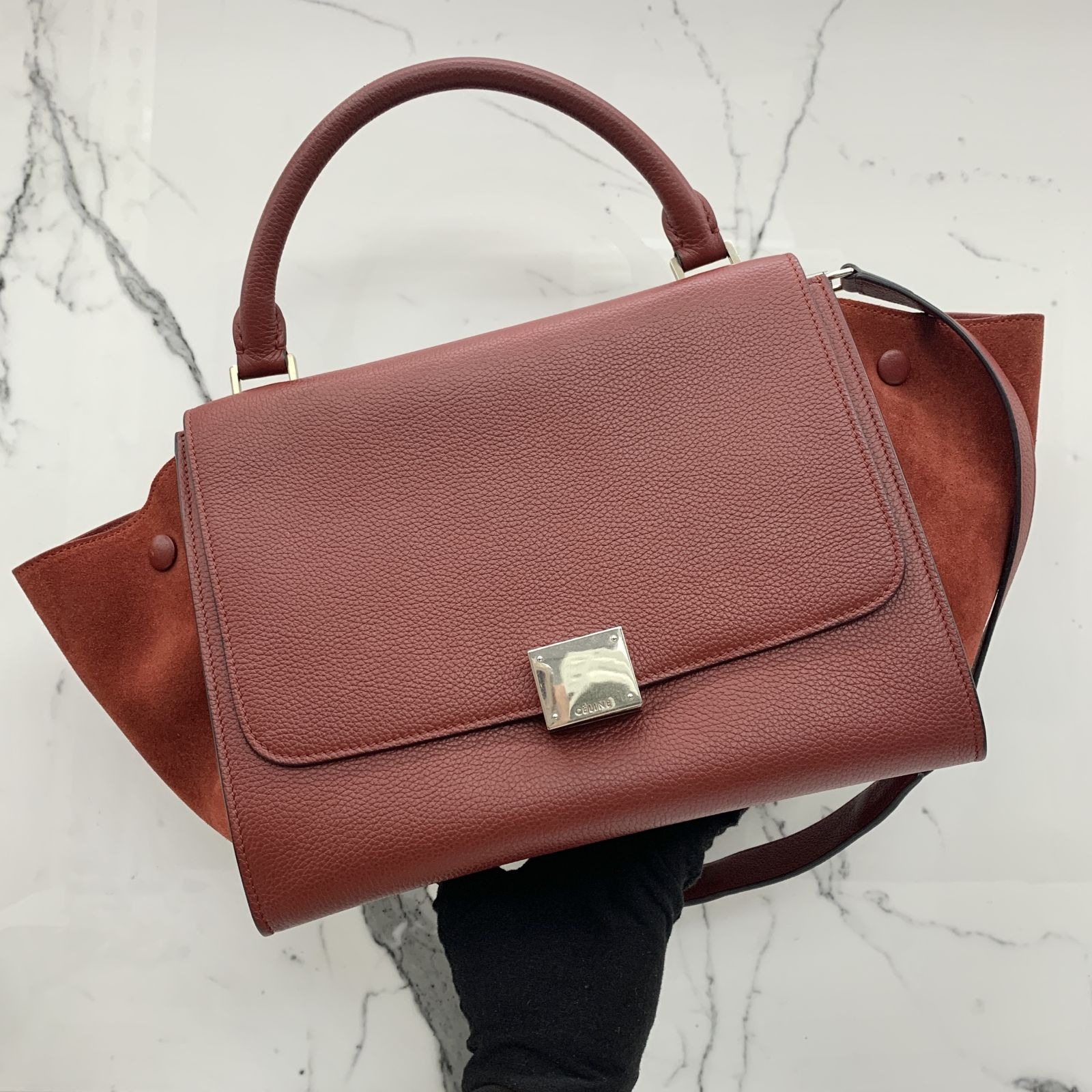 Celine trapeze top red