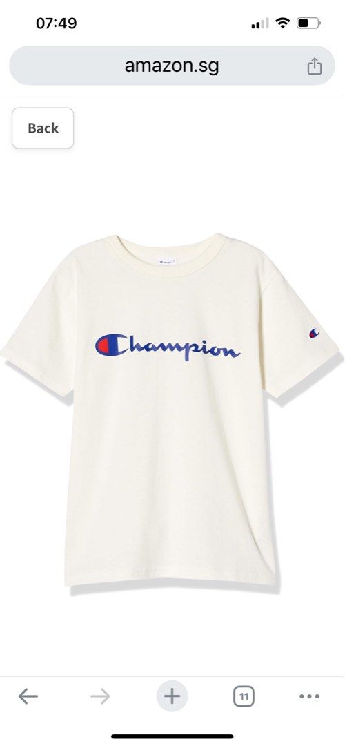 Champion T Shirt ladies cut