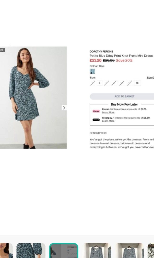 Chic beautiful Dorothy Perkins Dress BNWT Women s Fashion