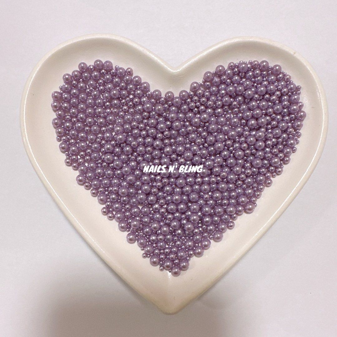 Purple pearl beads online