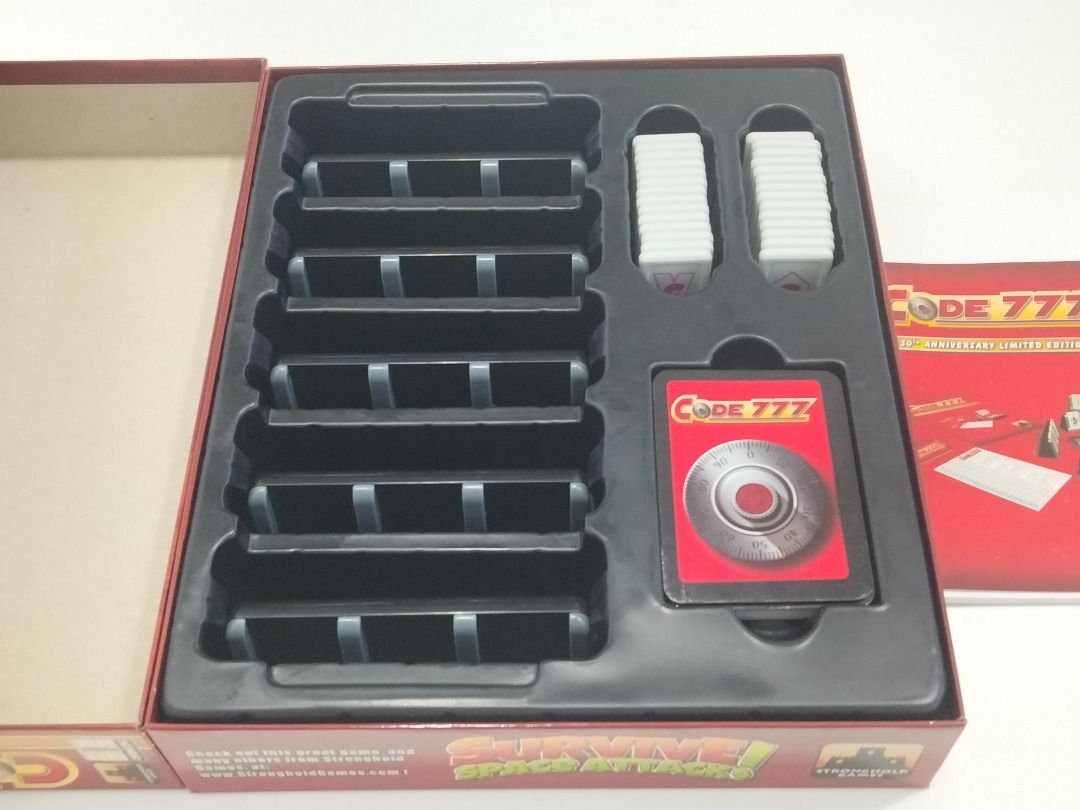 Code 777: 30th Anniversary Limited Edition, Hobbies & Toys, Toys ...