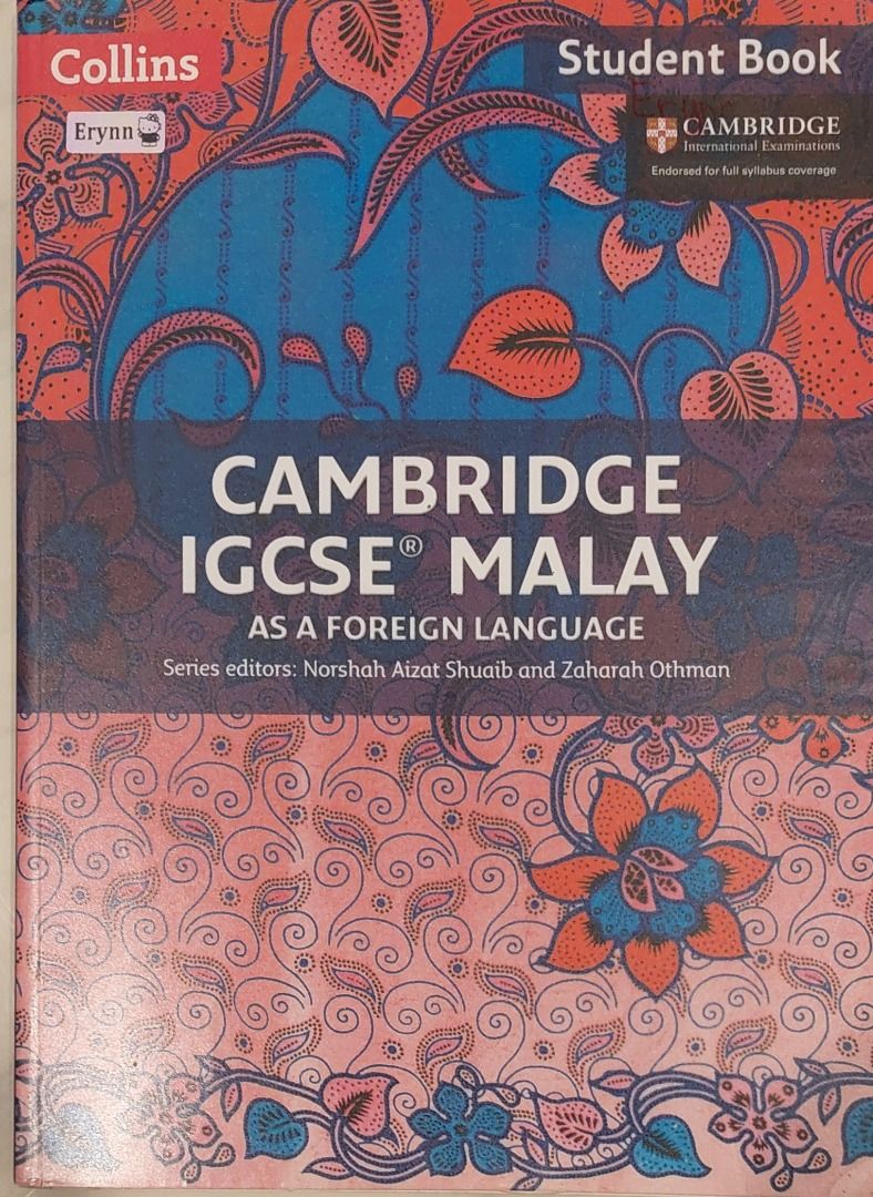 Collins Cambridge IGCSE Malay As A Foreign Language (1st Edition