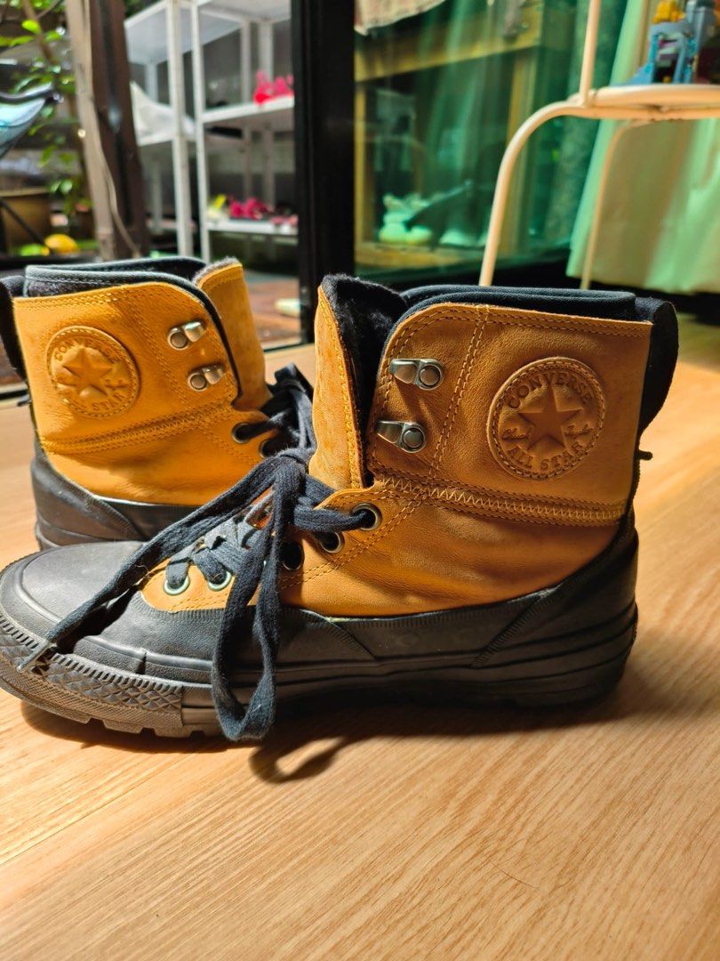 Mens leather converse boots new arrivals
