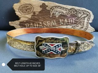 COWBOY/WESTERN BELT AND BUCKLE FOR SALE