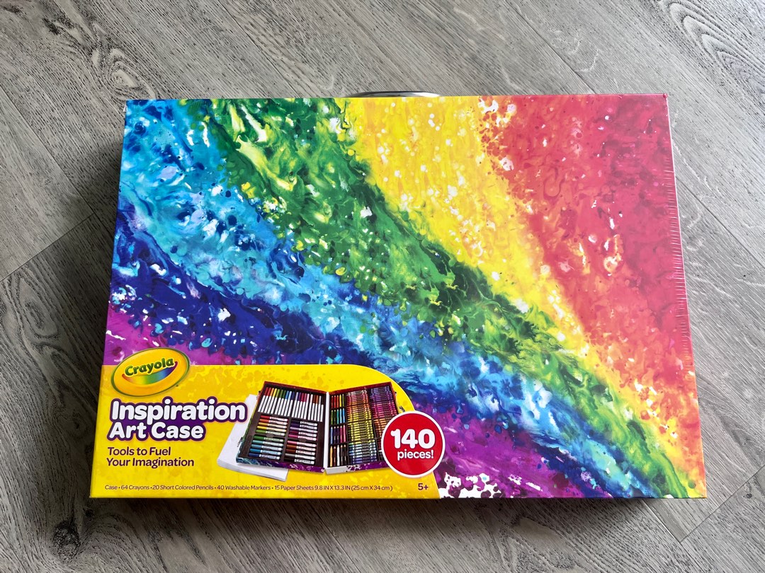 Crayola Inspiration Art/Drawing Accessories Case - 140 Pieces LAST