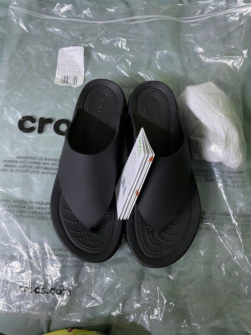 Crocs Brooklyn Flip Size W5 Sale price