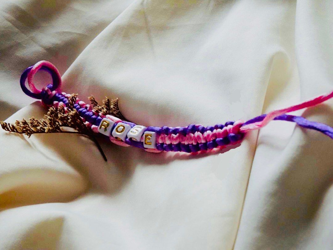 Friendship bracelet keychain hot sale