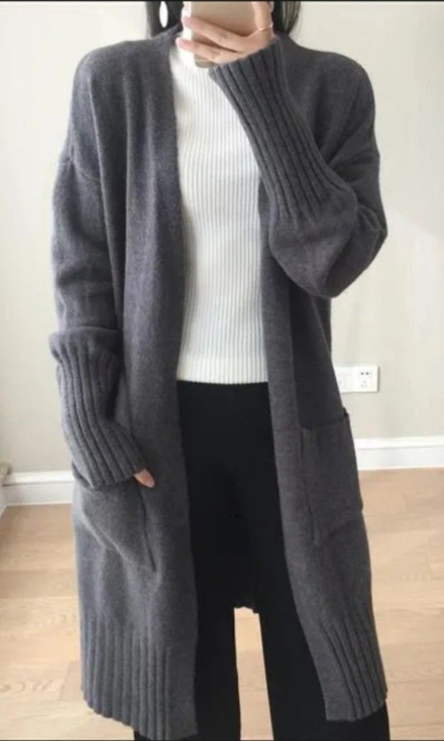 Cashmere cheap sweater coat
