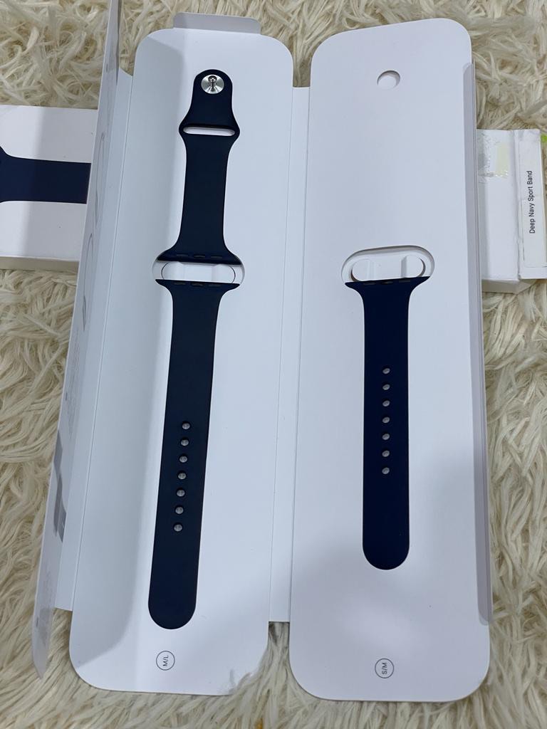 Deep navy sales sport band
