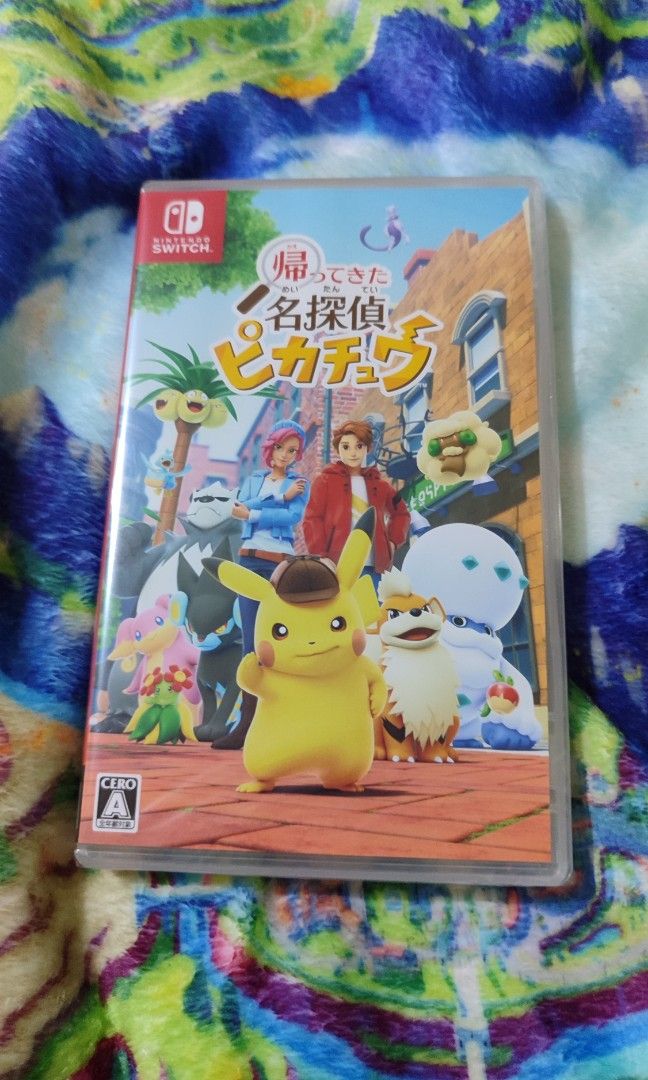 Detective Pikachu Returns (Category: Nintendo) located in Quezon City. Submitted by aedztcg (Listing ID 1275097381, Image 1). Description: Sealed JP version. Can be played in any language..