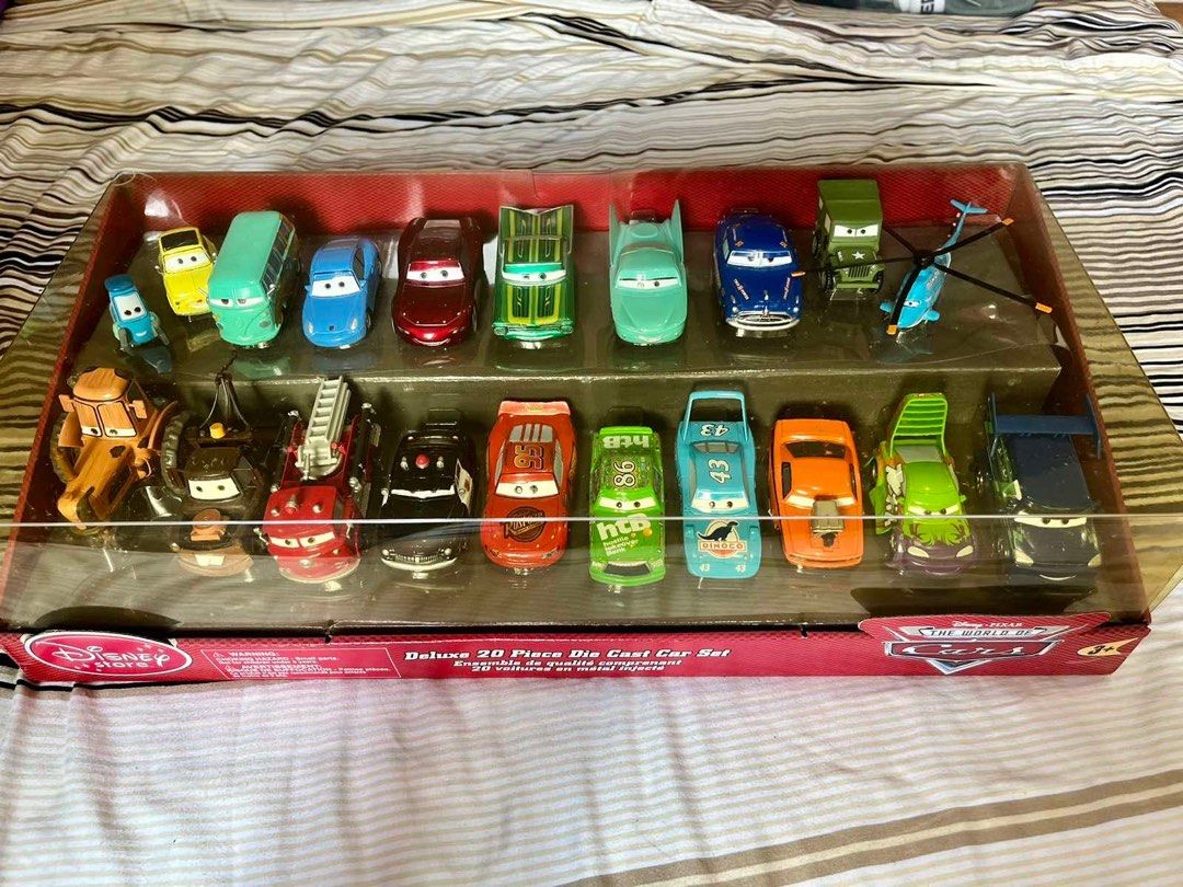 Disney cars best sale set 20 piece