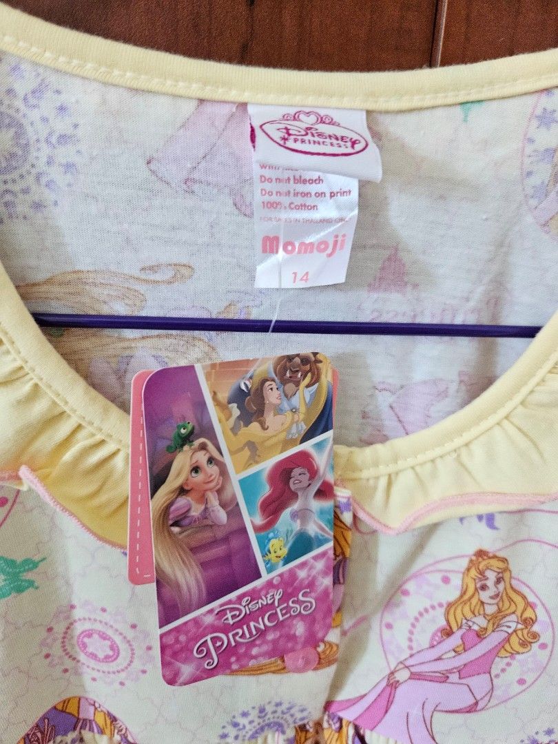 Disney Princess Pyjamas, Babies & Kids, Babies & Kids Fashion on Carousell