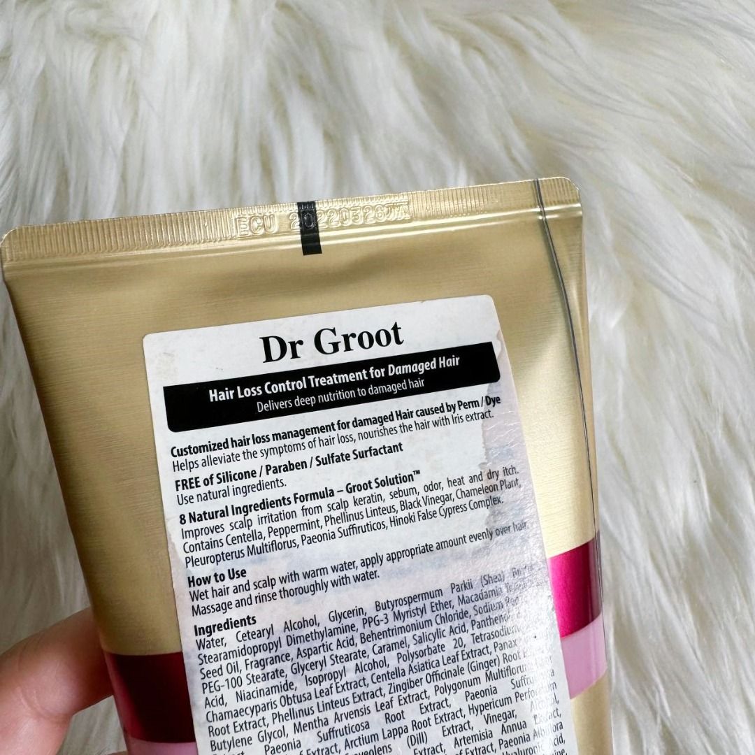 Dr. Groot Hair Loss Control Treatment for Damaged Hair, Beauty ...