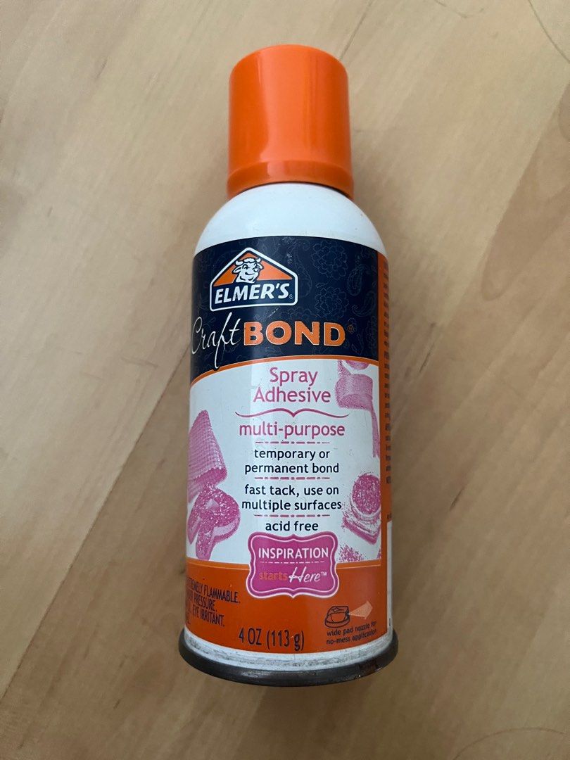 Elmers Craft Bond Spray Adhesive Multipurpose, Hobbies & Toys