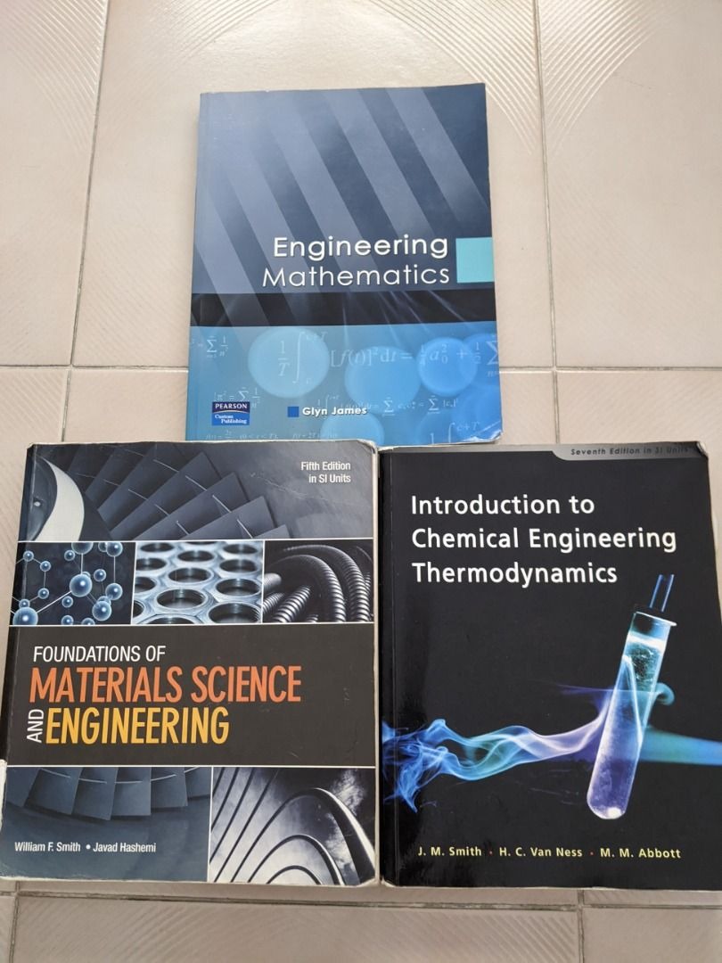 Engineering Mathematics, Chemical Engineering Thermodynamics ...