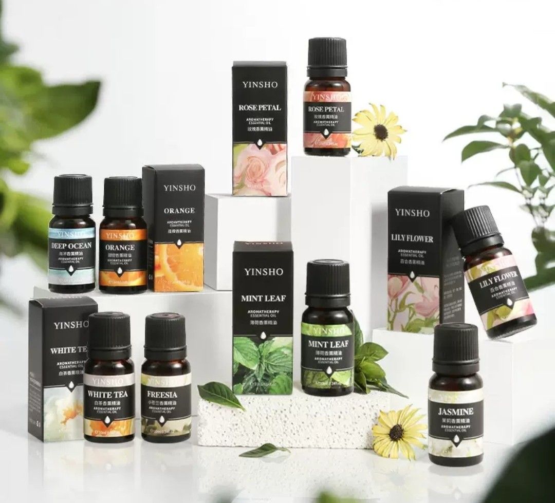 Essential oils diffusers (Category: Home Fragrance) located in Singapore. Submitted by best_deais (Listing ID 1274971023, Image 1). Description: ✅Pure Essential Oil ✅️42 Scents ✅10ml ✅️Min order 10pcs.