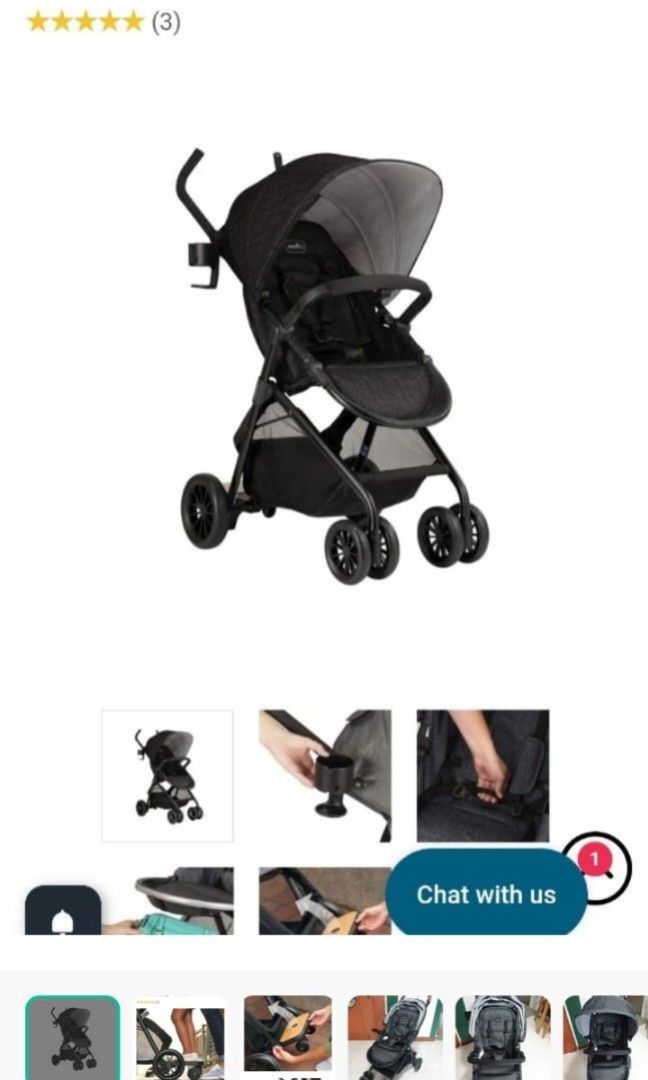 How to open hot sale evenflo sibby stroller