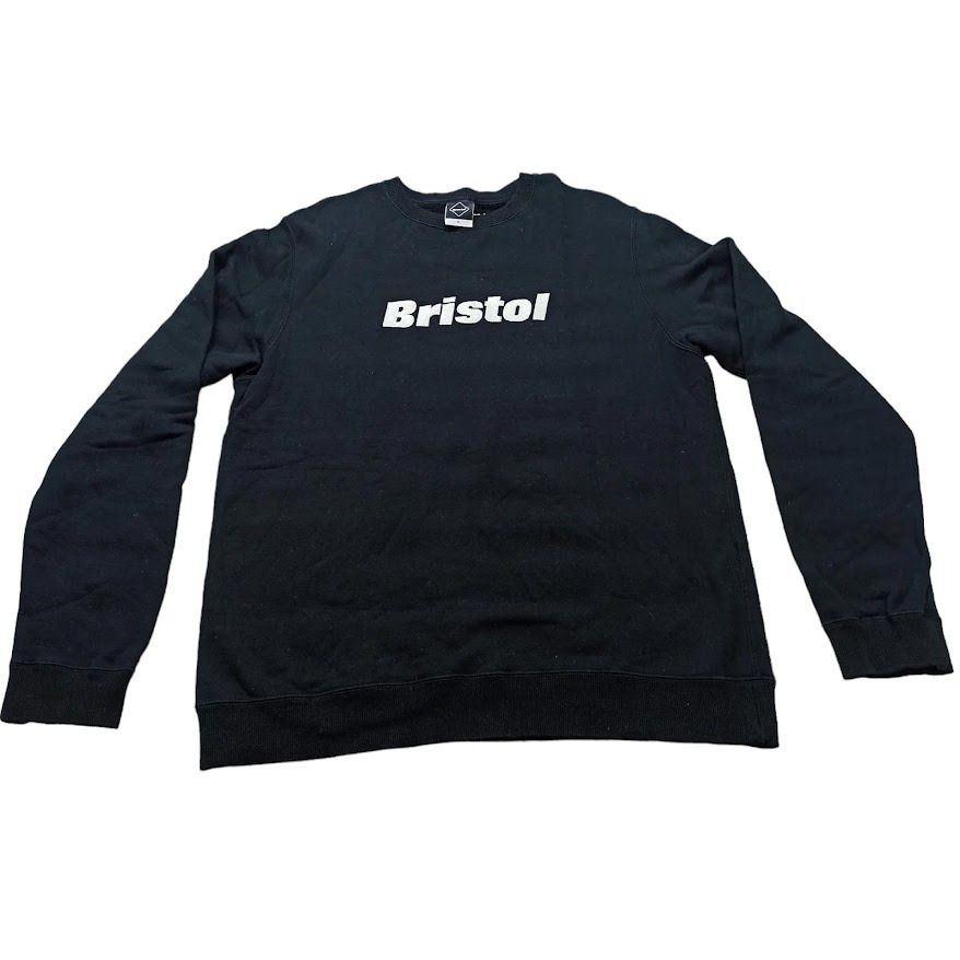 F.C.Real Bristol FCRB Sweatshirt Top Black XL EXTRA LARGE, 男裝