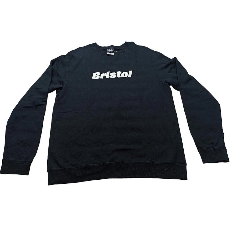 評価が高い XL FCRB 23AW SIDE LOGO CREWNECK SWEAT 黒 - メンズ