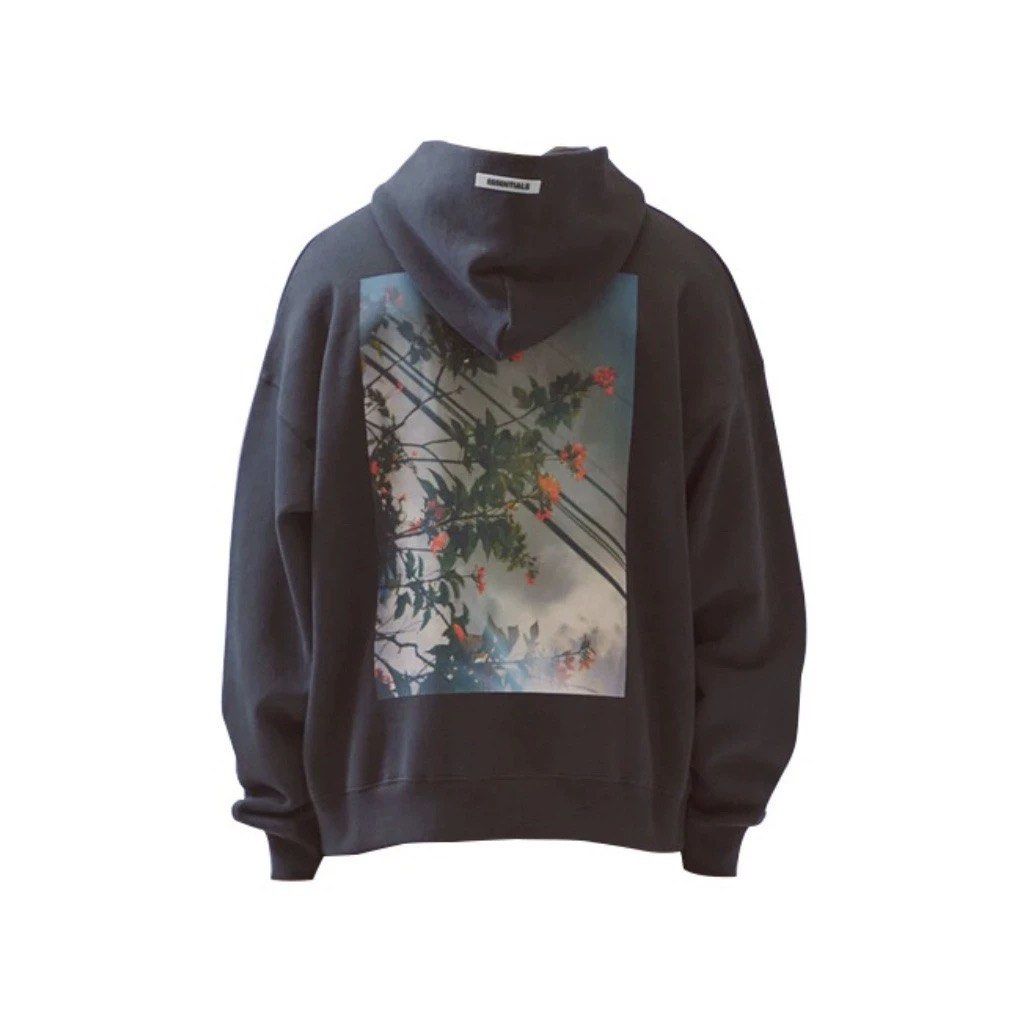 Fear of God Essentials SS19 Floral Hoodie
