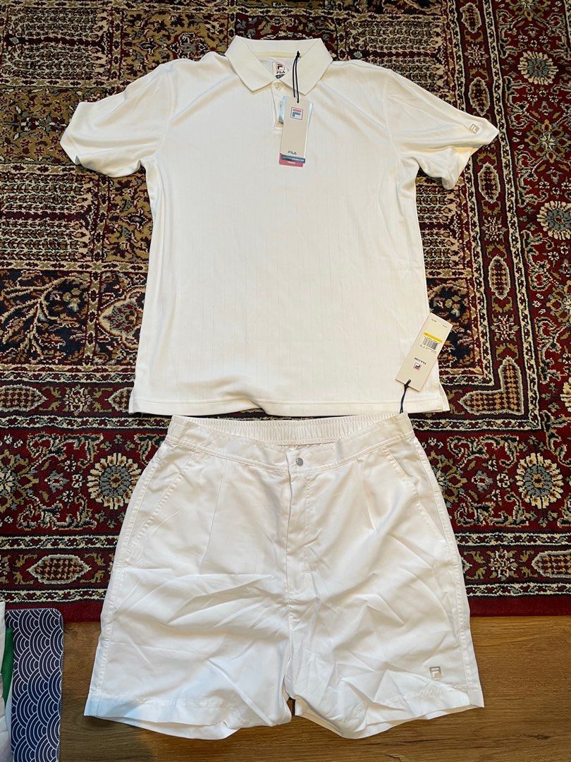 Fila Tennis Polo and shorts set Medium Sports Equipment Other