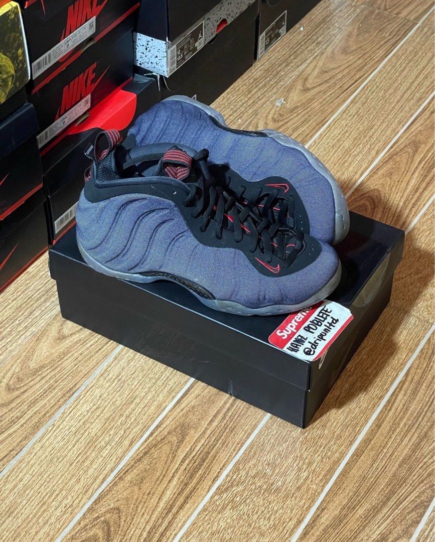 Foamposite one denim online