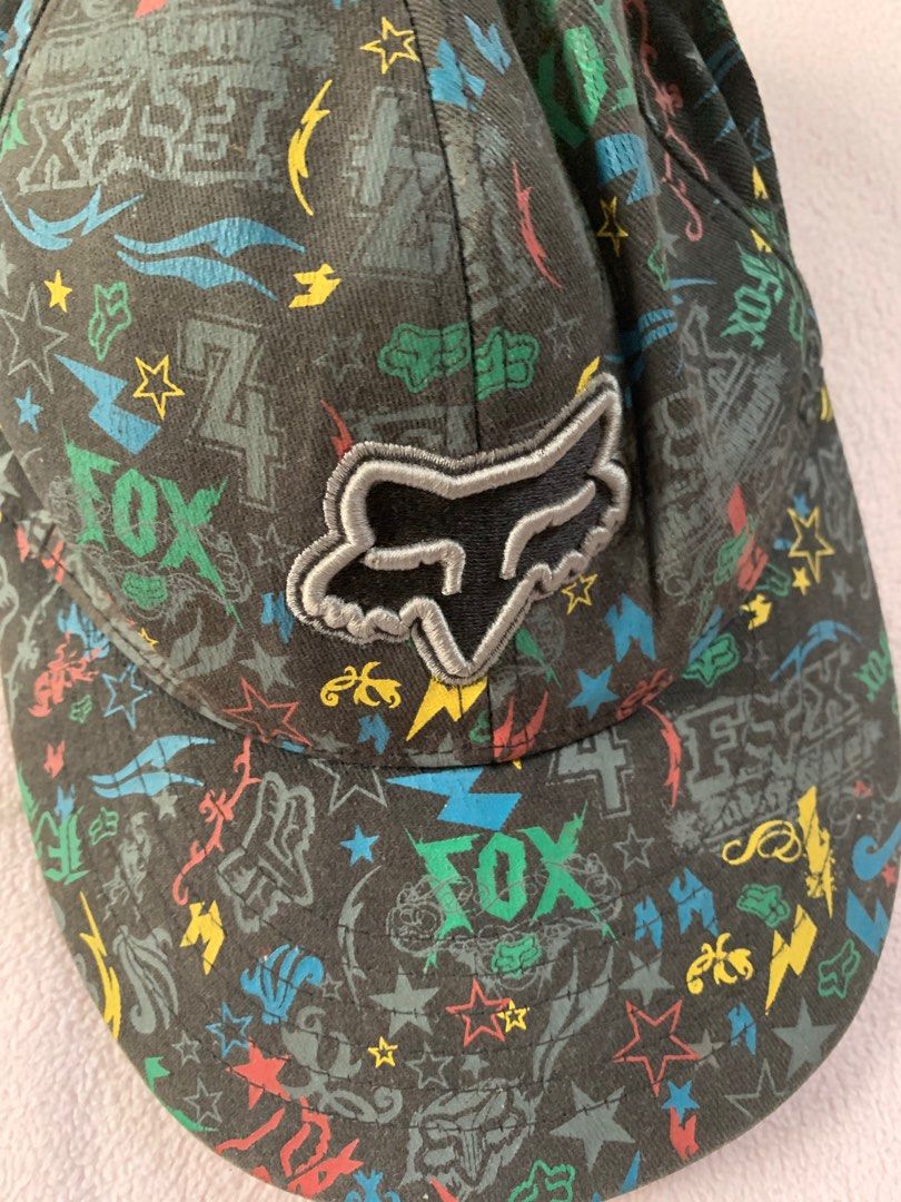 Fox Racing Graphic Hat (Category: Caps & Hats) located in San Juan City. Submitted by poka_cutie (Listing ID 1275003033, Image 1). Description: READ PLEASE IMPORTANT ‼️ Shipping Fee: Shouldered By Buyer 📦💸 - no rush shipping unless requested ☑️ - sho pee checkout is available! 🛒 - J & T & Lala move available too! ☑️ PAYMENT first before SHIPPING 🚚💸 MOP: GCASH ONLY 🟦 CAN DO COD 💵 STRICTLY upon REQUEST & THRU Shoppee Checkout ONLY ‼️⚠️ MESSA