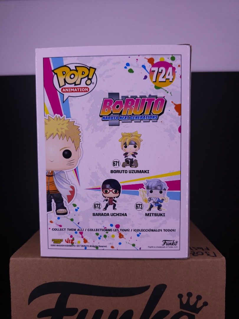 Funko pop! Animation - Boruto: #724 Naruto (Hokage) (AAA Anime  Exclusive)(Cahse), Hobbies & Toys, Toys & Games on Carousell