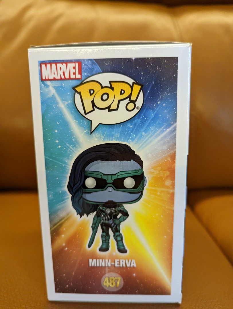 Funko Pop Marvel Captain Marvel Minn Erva minn erva sersi Hobbies