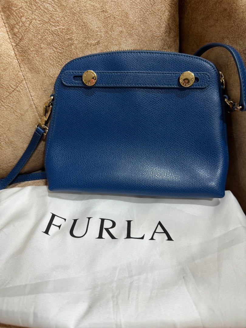 Furla blue hotsell crossbody bag