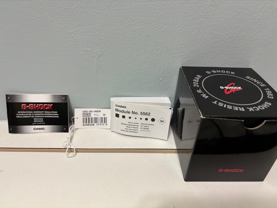 G shock hotsell 5562 price