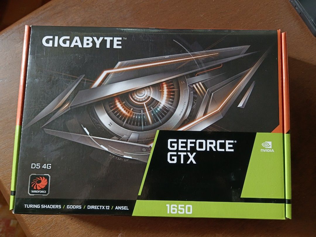 Gigabyte GeForce GTX 1650 WINDFORCE 4G Computers Tech Parts