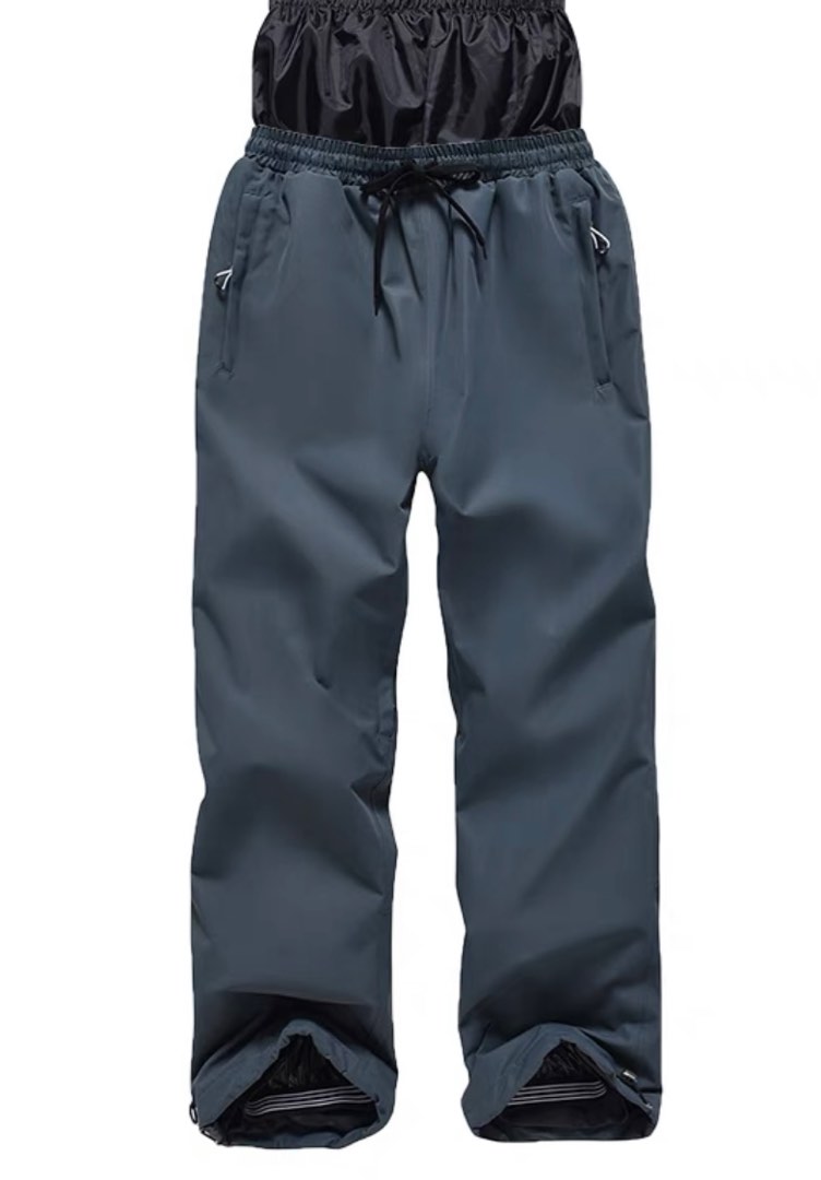 Mens elastic waist best sale snow pants