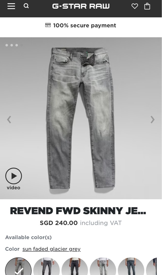 G sale star revend