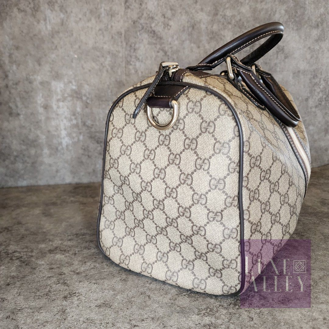Gucci gg supreme boston bag clearance