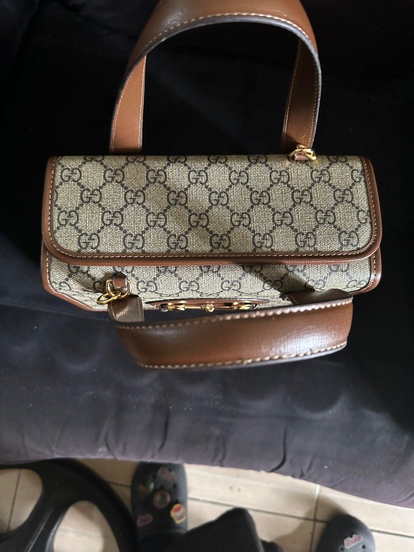 Gucci Horse Bit Cassette Box Bag (Category: Luxury Bags & Wallets) located in Quezon City. Submitted by biancabubbles8888888 (Listing ID 1275013915, Image 2). Description: With small minor signs of usage & storage .