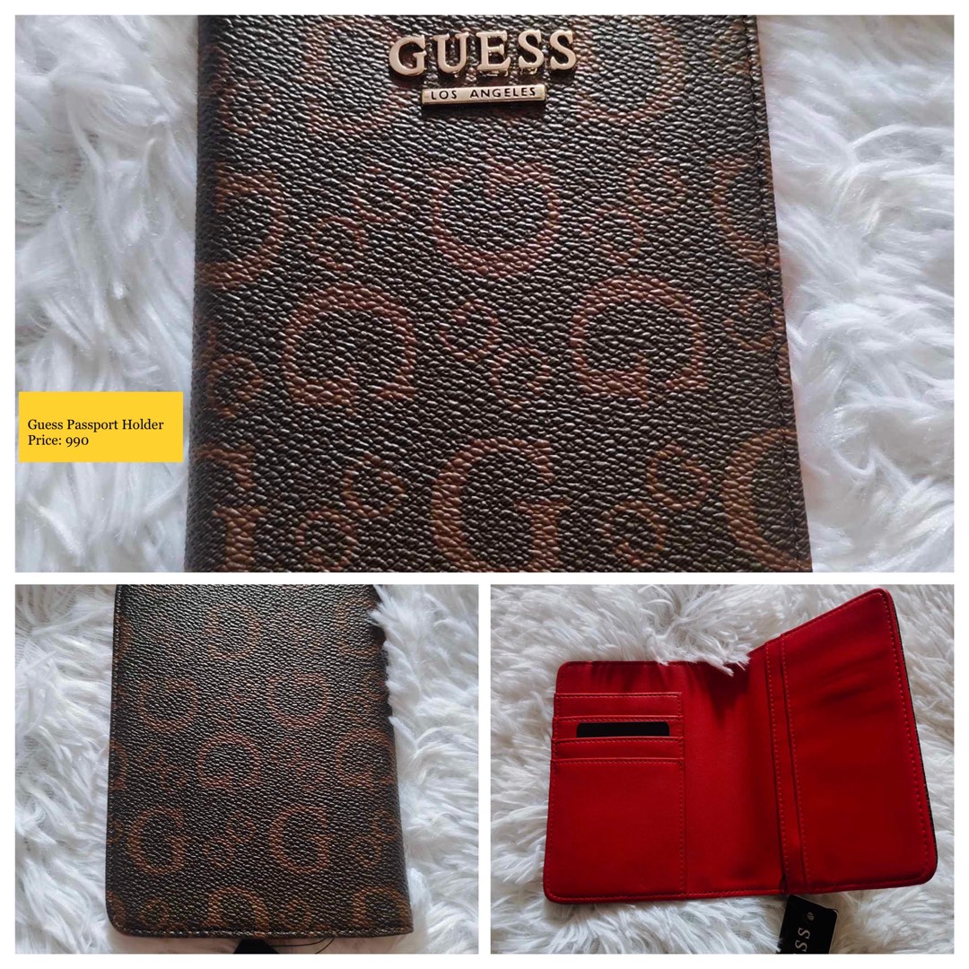 Passport holder guess hot sale