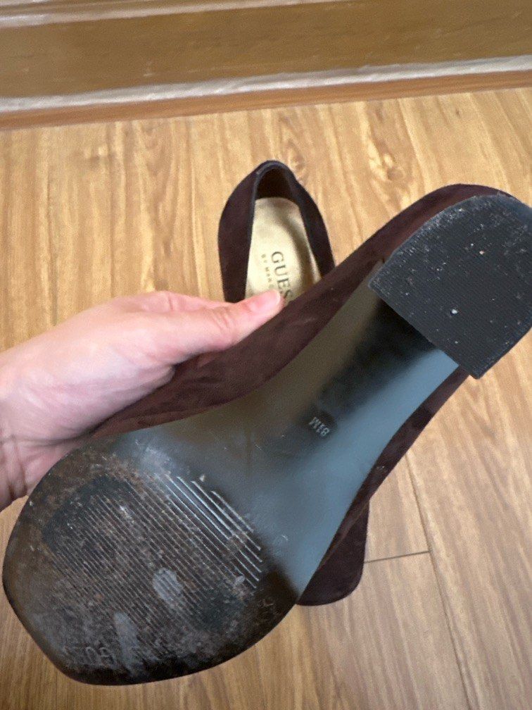 Guess cheap suede heels